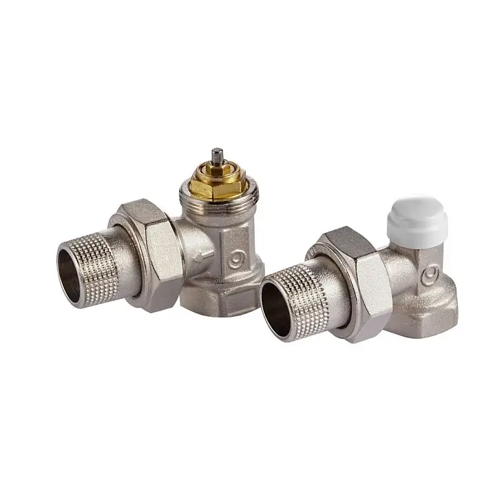 Набор термостатический для радиатора угловой ROYAL THERMO 12 CLICK, ШТ 2