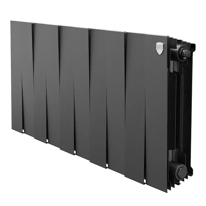 Радиатор биметаллический ROYAL THERMO PianoForte 100300 Noir Sable,10 секций , ШТ 1