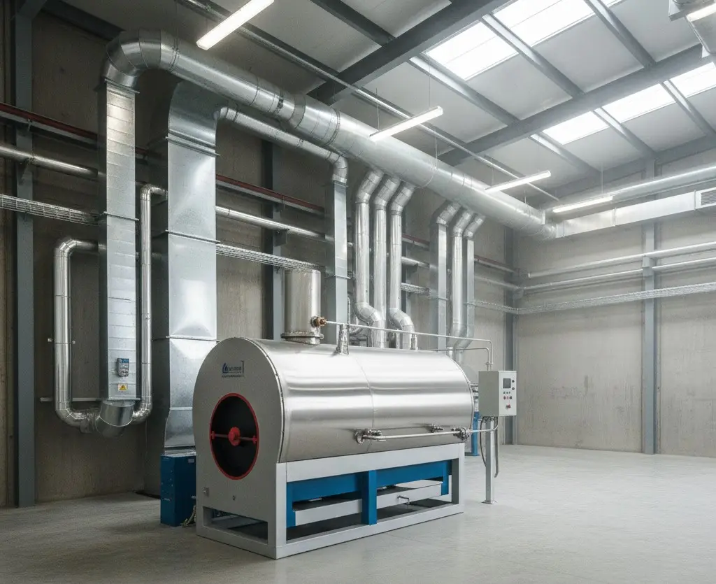 Системы отопления больших помещений и промышленные котлы в Астане